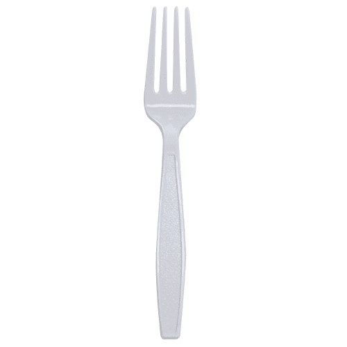 Karat PS Plastic Extra Heavy Weight Forks - White - 1,000 ct