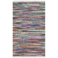 thumbnail image 1 of Safavieh Rag 3' X 5' Hand Woven Cotton Rug in Gray, 1 of 2