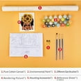 thumbnail image 4 of TISHIRON Paint by Numbers for Adults,16x20 inch Canvas Wall Art Sunflowers Girl Oil Painting by Numbers Kit for Beginner (Frameless), 4 of 7