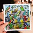 thumbnail image 7 of 3drose, Australian Parakeets, 6 Greeting Cards with Envelopes, 7 of 7