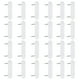thumbnail image 1 of 100 protectores de suelo para patas de muebles, color blanco, 1 of 7
