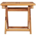 thumbnail image 5 of vidaXL Sun Loungers 2 pcs with Table and Cushion Solid Teak Wood, 5 of 5