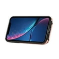 thumbnail image 4 of Wallet Case for iPhone XS Max, Kickstand Ring Holder Premium PU Leather Case with Crossbody Strap,Card Holder Slot Money Pocket 360°Rotation Metal Ring Grip Kickstand Cover,Rosegold, 4 of 8