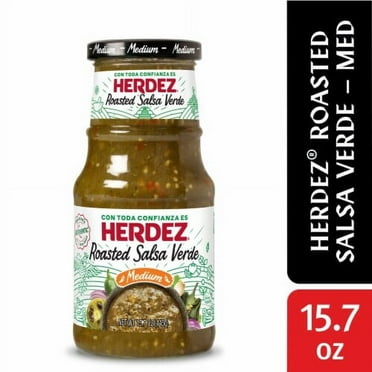Pack of 2 - Herdez Roasted Salsa Verde Medium, 15.7 Oz. 15.7 oz Packaging May Vary