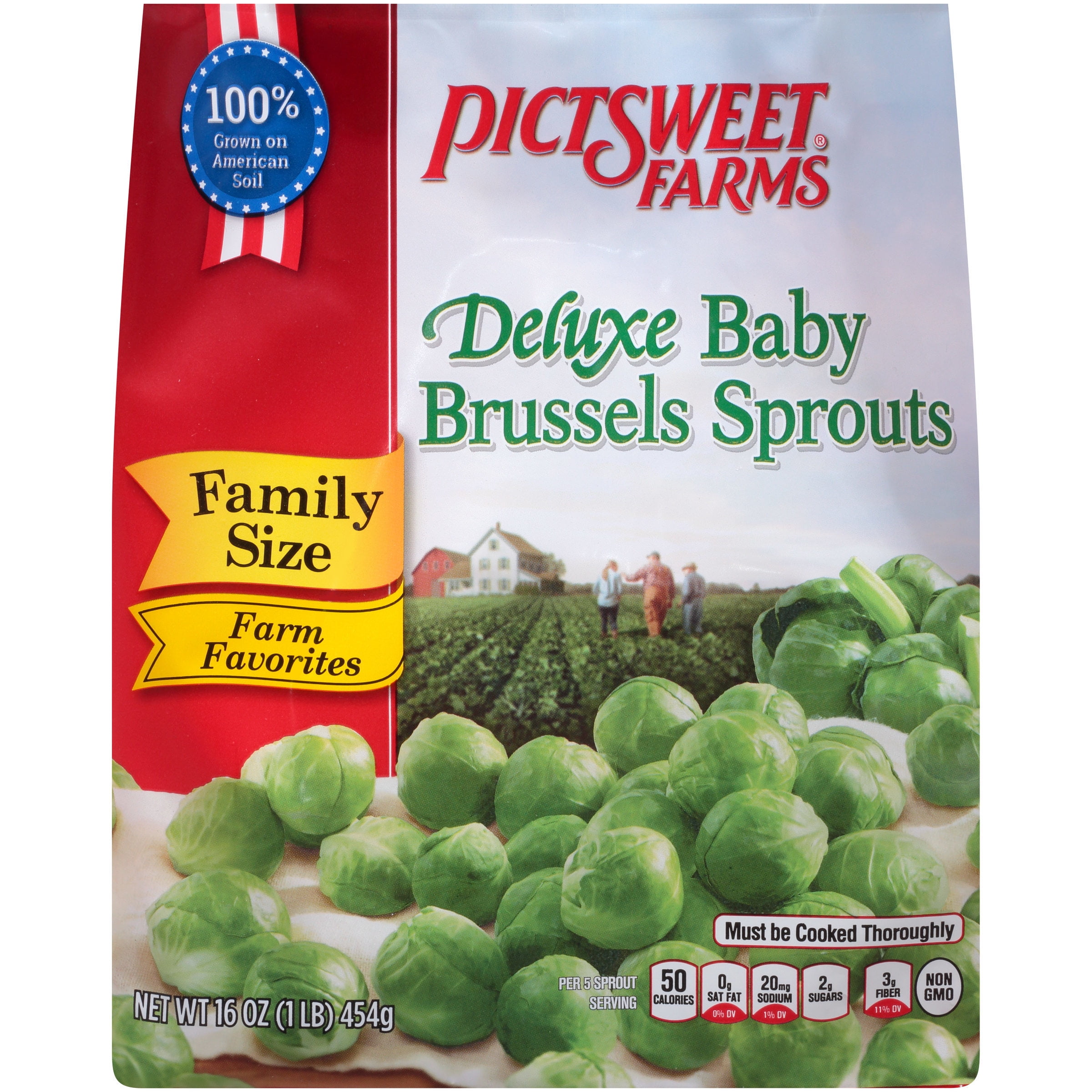 Pictsweet Farms® Farm Favorites Baby Brussels Sprouts 16 oz. Bag