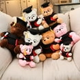thumbnail image 3 of Oso de Peluche Muñeco de Oso Suave Muñeco de Peluche con Diploma de Oso de Peluche para Niños y Niñas ANGGREK Otros, 3 of 8