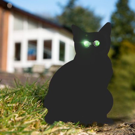 Yosoo 3 x Metal Scarers Cats Stop Pest Control Get Rid Pests Garden Scarer, Garden Scarer,Scarers Cats
