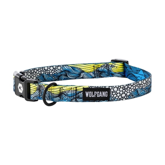 Collar para perro Wolfgang Man & Beast, resistente, ajustable, pequeño