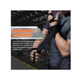 thumbnail image 4 of Guantes De Gym Con Muñequeras Regulables 1 Par Para Fitness Xtellar negro, 4 of 4
