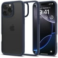 thumbnail image 1 of FABEN-Case pour iPhone 16 Pro Max, Ultra Hybride Conçu pour Apple iPhone 16 Pro Max - Bleu Marine, 1 of 4
