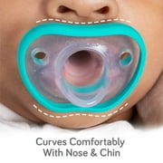 Nanobebe Flexy Newborn Pacifier, Newborn 0-3m | Sage & White | 2 Pack - Walmart Exclusive