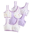 thumbnail image 2 of LYMAYTER Kids Girls Tanks Underwear Toddler Lace Soft Bras Teenagers Workout Underwear for 7-12 T, 2 of 10