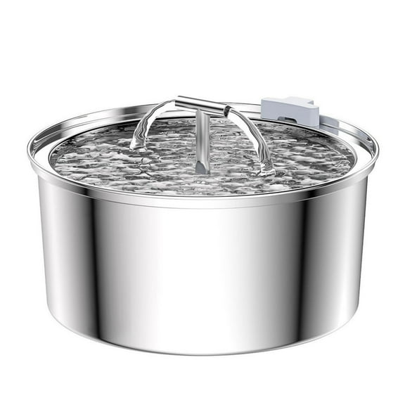 Automatic Pet Water Dispenser Stainless Steel Smart Circulating Bowl for Dogs and Cats Indoor Use Pet Feeder with Easy Cleaning System