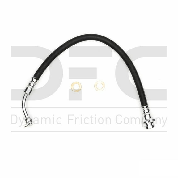 Rear Left Dynamic Friction Company Brake Line Hose 350-67160 For 2004 Nissan Pathfinder Armada, 2004-2010 INFINITI QX56, 2005-2015 Nissan Armada