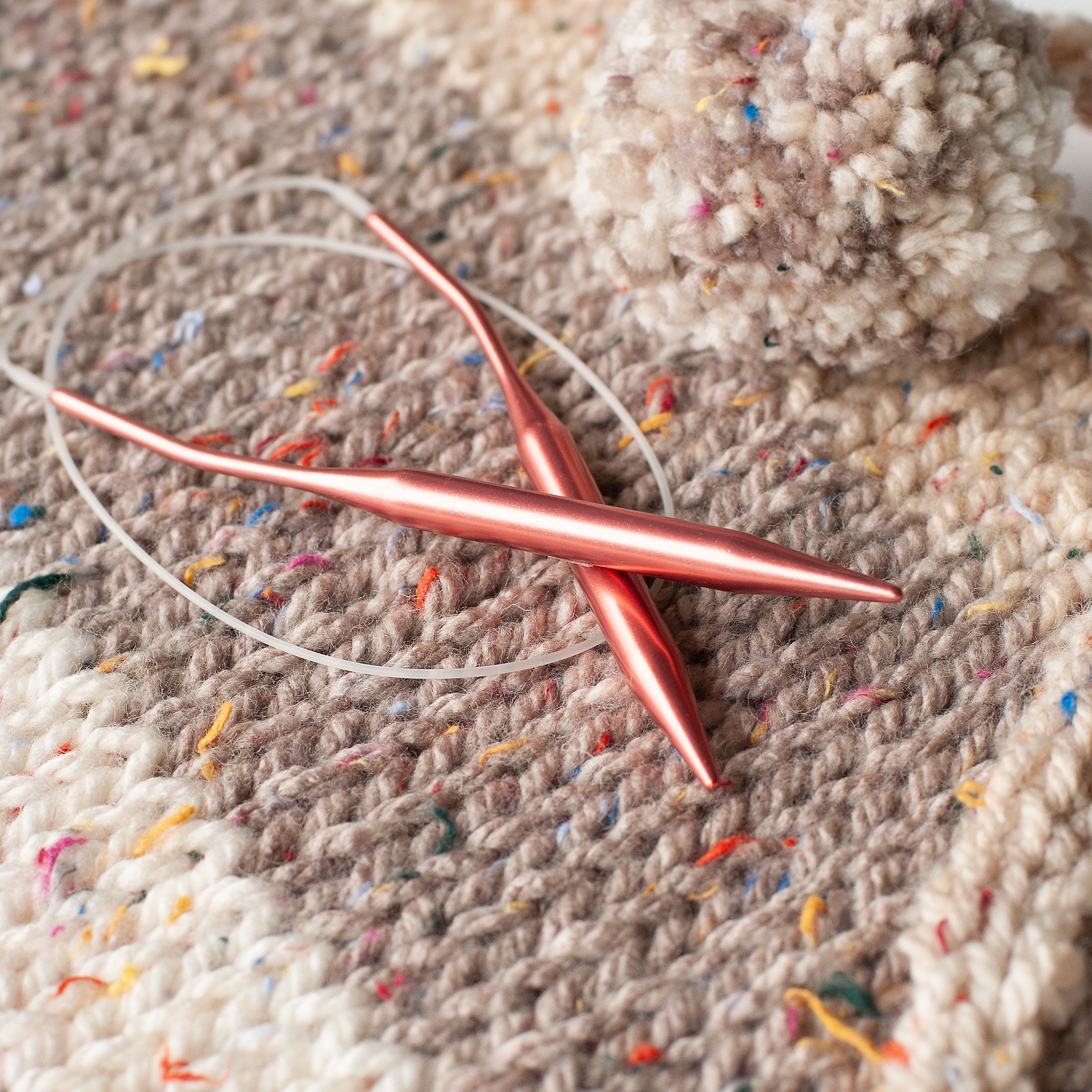 Boye 29-inch Aluminum Circular Knitting Needles, Size 9