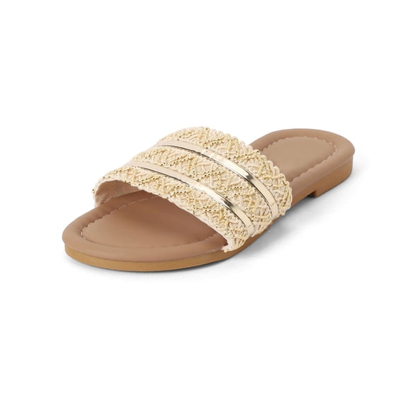 MEZZALL Girls On Summer Sandals Child Lightweight Fashionable Beach Shoes Kids Easy On Comfort Sole Kids Shoes Stylish Toddler Footwear