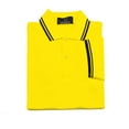 thumbnail image 3 of Fred Perry Men's Twin Tipped Polo Shirt, Cyber Yellow,S - US, 3 of 4