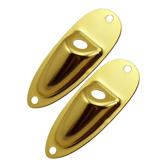 Plaques de Prise de Sortie de Guitare Basse Électrique Style Bateau pour ST SQ Or