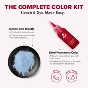 Splat Original Complete Kit, Semi-Permanent Hair Dye with Bleach, Luscious Raspberries Hair Color