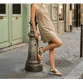 thumbnail image 6 of LUCKY STEP Retro Fashion Sneakers Thin Sole Lightweight Casual Shoes,Camel&Black,Womens, 6 of 9