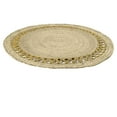 thumbnail image 7 of Oussum Hand Woven Natural Jute Area Rug Round Indoor Home Décor Area Runner Online, 7 of 7