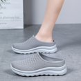 thumbnail image 6 of Womens Shoes,Espadrilles Breathable Flat for Daily Wear Comfortable Round Toe Espadrilles for Dating Travel,Shoes for Women,Grey,6.5, 6 of 9