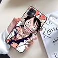 thumbnail image 3 of Para iPhone 11 12 13 14 Pro Max 14 Plus Funda De Silicona TPU BS39 Una Pieza Anime Luffy Solon Lindo Diseño, 3 of 4