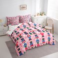 thumbnail image 4 of Manfei Colorful Nutcracker Soldier 7pcs Bedding Comforter Set，Merry Christmas Queen Bedding Sets,Happy New Year Queen Sheet Sets For Girls,,Microfiber Bedroom Decor Reversible, 4 of 9
