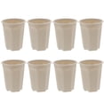 thumbnail image 3 of 8 Pcs Pots de Pépinière Profonds en Plastique, Jardinière Ronde, Contenant pour Repiquage, 3 of 8