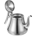 thumbnail image 3 of Stainless Steel Tea Coffee Pot Cold Hot Water Jug For Home Kitchen Hotel Restaurant, 3 of 9