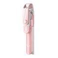 thumbnail image 2 of Selfie Stick, Selfie Stick Extensible con Control Remoto Inalámbrico Y Soporte para , Portátil, Liviano, El Diseño de Tamaño de Bolsillo Es Fác - Rosa blanco Sunnimix Trípode para selfies, 2 of 6