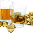 thumbnail image 4 of 8 cubos fríos reutilizables de acero inoxidable con forma de diamante que incluyen pinzas con punta de silicona a juego, 4 of 5
