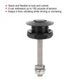 thumbnail image 1 of Ymiko Hood Lock, Universal Black Hood Pins Lock Clip Push Button Kit Car Modified Accessory, 1 of 8
