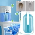 thumbnail image 2 of Gallickan Toilet Cleaner Set, Auto-Fresh Hanging Refill System with Bleach, Continuous Fragrance Release for Bowl Sanitization, Blue, 2 of 8