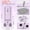 Purple, variant on 8-in-1 Multifunctional Fitness Board, ABS Pilates Slide Board for Core & Abdominal Training, Foldable Portable Home Gym Equipment for Full-Body Workout, Multiple Colors Available
