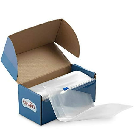 

Clear Plastic Tablecloth ROLL- W/ SELF Cutter -Wide Thick Disposable Table Cover Protects from Spills Water Oil Stains. for Party Hosting Dining. Fits 8 to 10 Rectangle 54 x 108 Tables