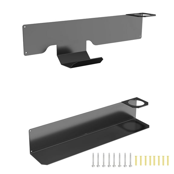 Wall-Mounted Floor Jack Stand Storage Compatible with Racing Jacks From 1.5-3 tons