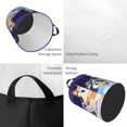 thumbnail image 2 of Yiaed Bluey Print Waterproof Foldable Laundry Hamper Bucket with Handles for Storage Bin & Kids Room & Home Organizer-Medium, 2 of 6