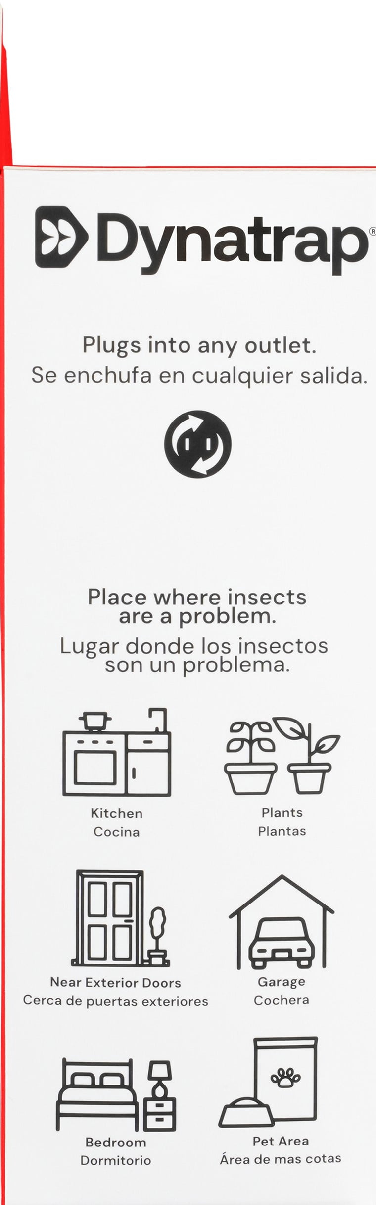 Dynatrap Dot Reusable Indoor 400 Sq. Ft. Plug-In Insect Trap