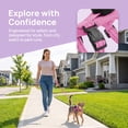 thumbnail image 6 of Adjustable Airtag Holder Cat Vest Harness with 1.5M Matching Leash, Escape Proof Reflective Pet Chest Harness for Kittens & Small Cats 3 to 8 Pounds Outdoor Walking, 6 of 7