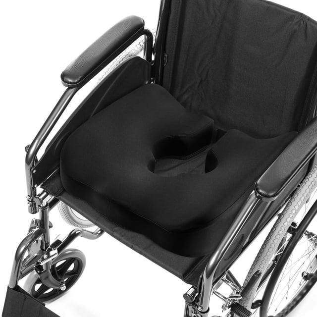 Almohada Cojín de Silla de Ruedas Mejorada para Alivio de Dolor de Coxis, Hemorroides y Úlceras por