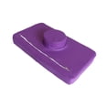 thumbnail image 4 of Almohada de salón de belleza para s, almohada para cama de pestañas, almohada de cuero de PU cómoda y fácil de limpiar para pestañas, almohada violeta, 4 of 9