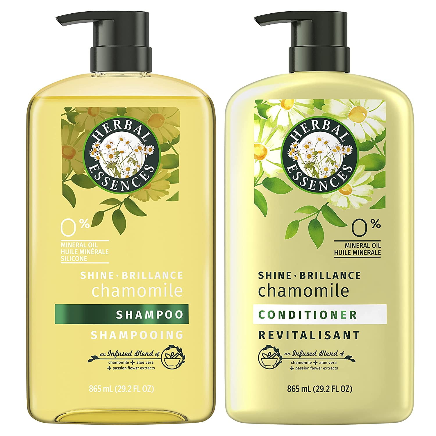 Herbal Essences Shine Collection Shampoo and Conditioner Bundle, with