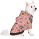 thumbnail image 2 of Balery Retro 70s 60s Hippie Flower Sudadera con Capucha para Perros Pequeños – Ropa para Mascotas, Disfraz para Perros y Gatos, Ideal para Fiestas y Cosplay-X-Large, 2 of 7