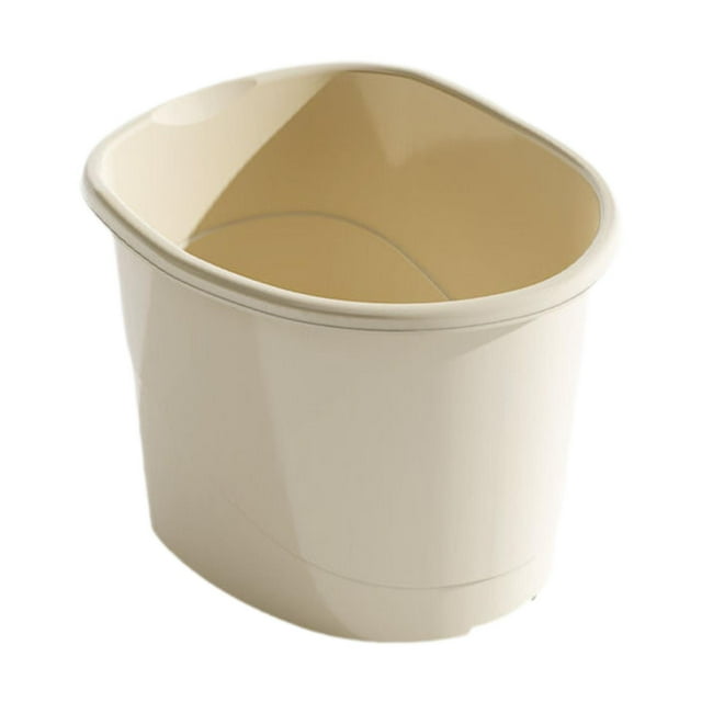 Bañera de bebé, cubo de baby shower, cubo de baño de bebé antideslizan crema