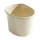 thumbnail image 1 of Bañera para bebés, cubo de baño para bebés, bañera antideslizante para bebés, cubo de baño para bebés para niños y niñas, regalos para bebés Blanco crema, 1 of 9