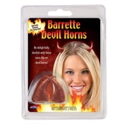 Fun World Clip-On Devil Horns Halloween Costume Accessories, (2 Pieces)