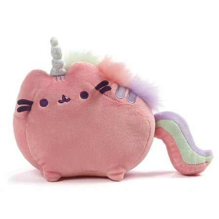 Gund Pusheenicorn Pusheen Unicorn Sound Toy Plush, 7.5? Toy, Pink