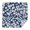Dark Blue Daisy, variant on Gray Daisy Flower Pattern Square Tablecloth,Waterproof Square Table Cover,Wipeable Spillproof Washable Table Cover for Home Kitchen Party Decor 42"X42"(107x107cm)