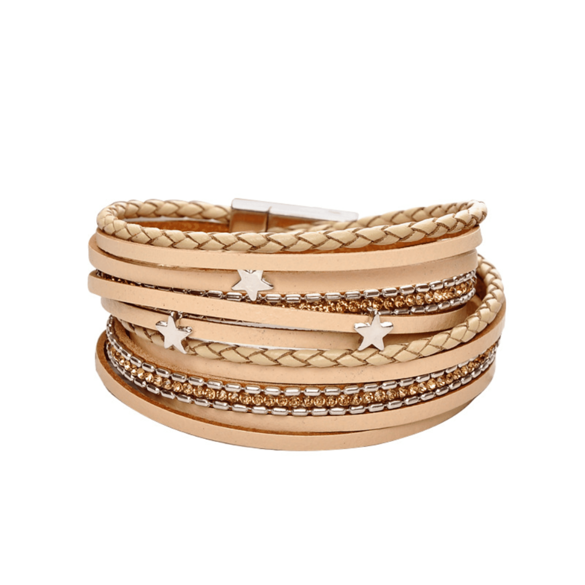 SONGBB Bracelet Leather Bracelet Crystal Simulated Pearl Bead Bracelet Wrap Multilayer Bracelets for Women SONGBB Bracelet Leather Bracelet Crystal Simulated Pearl Bead Bracelet Wrap Multilayer Bracelets for Women